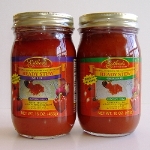 two bottles 16 oz Spicy and Mild